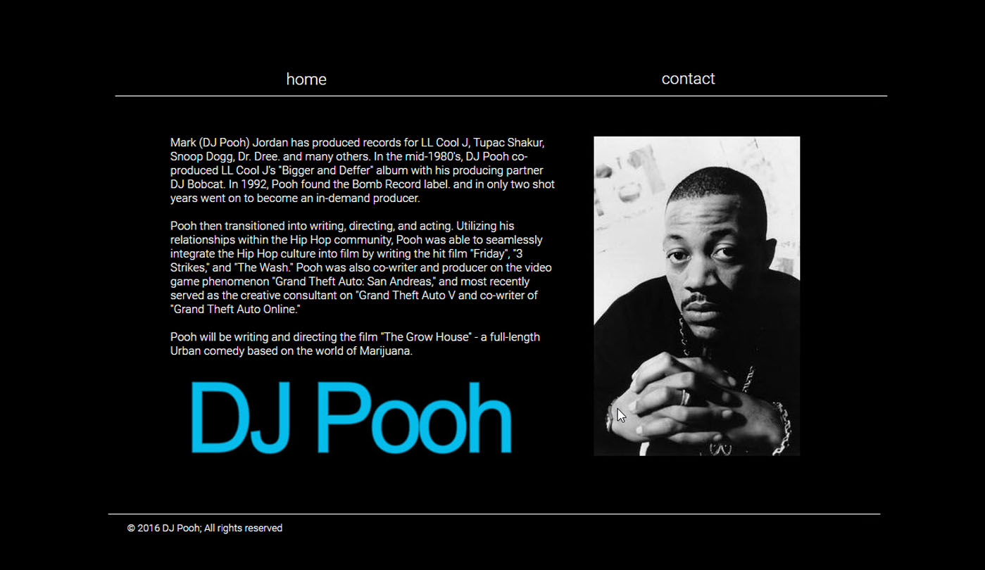 WebGruntz portfolio: Creative Artist
