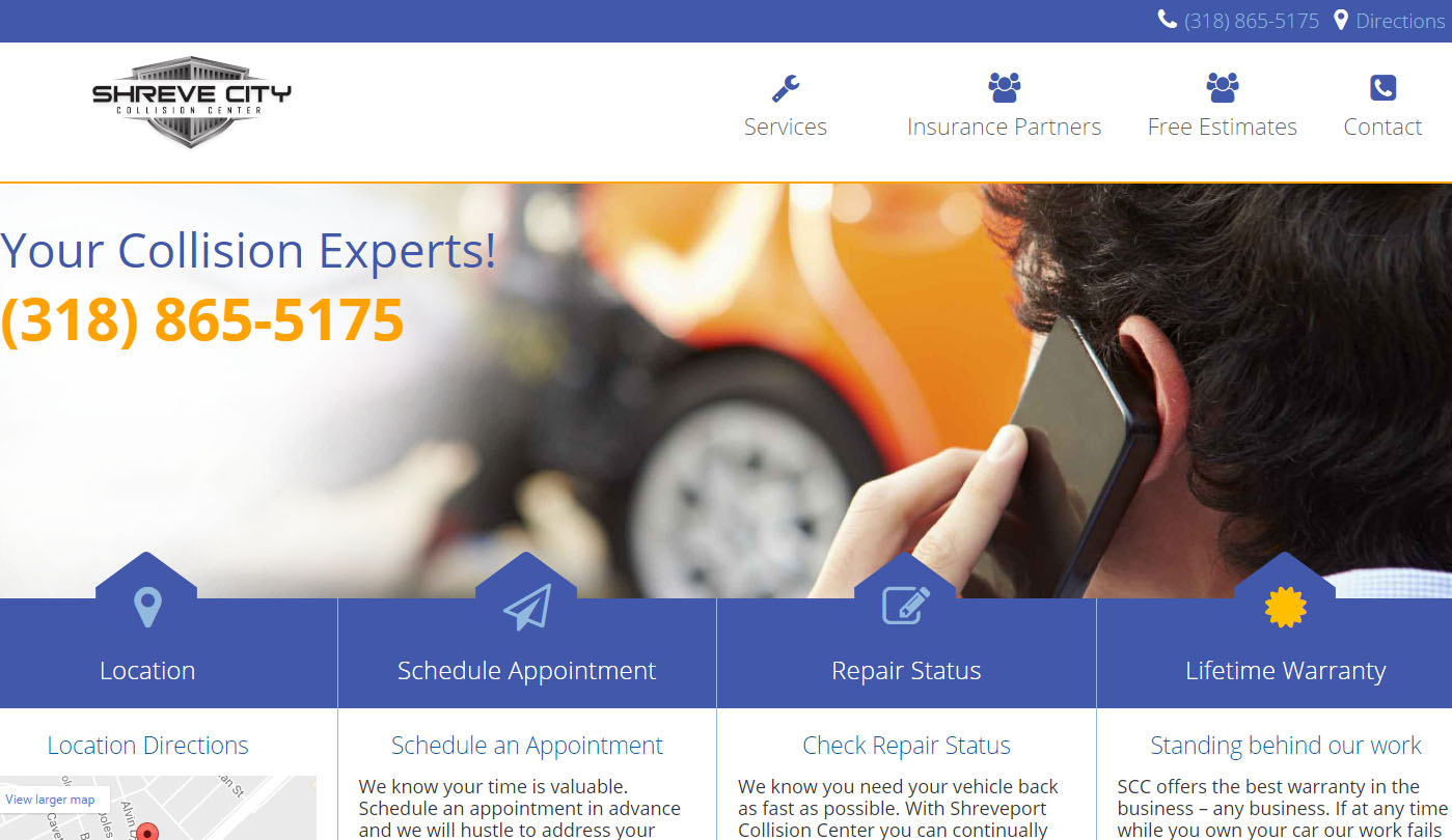 WebGruntz portfolio: Automotive Collision Repair