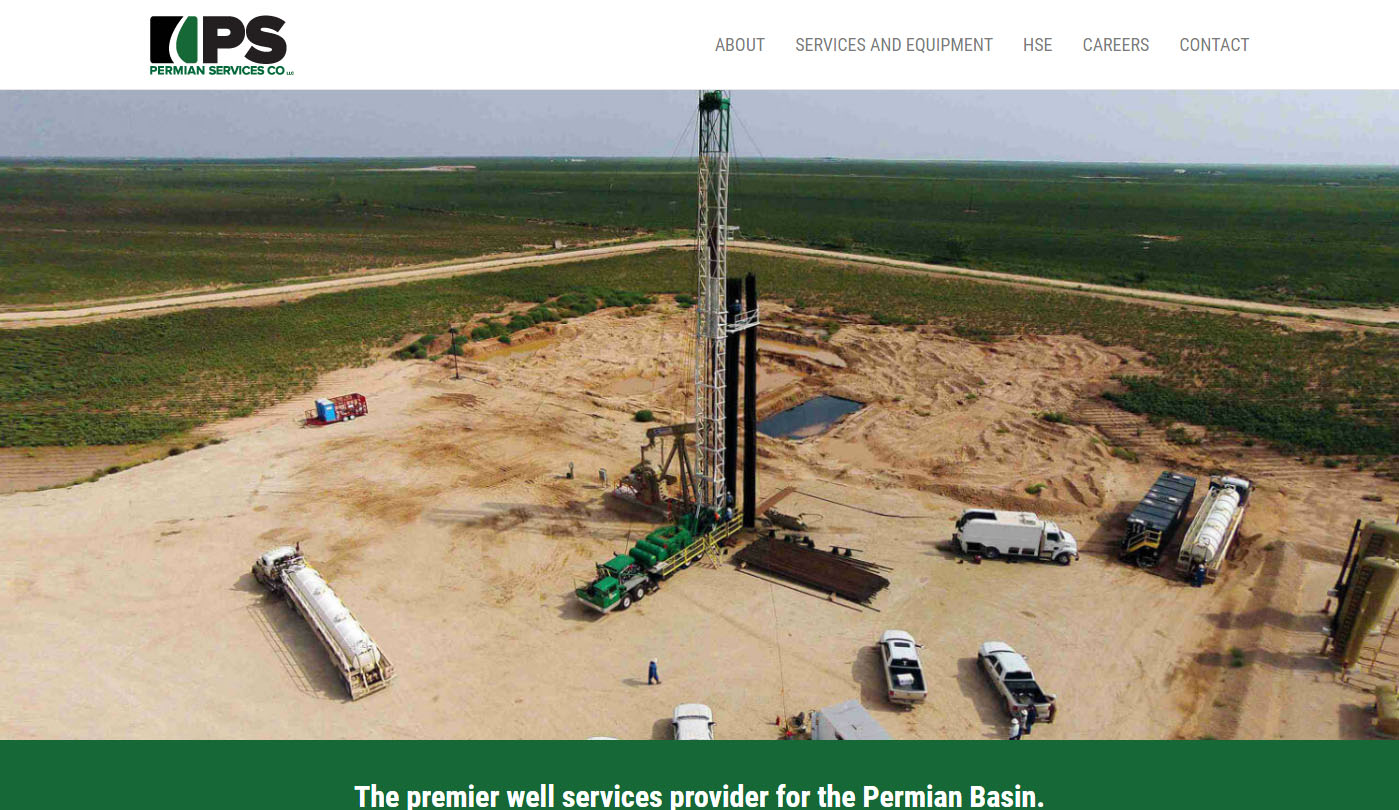 WebGruntz portfolio: Industrial Services